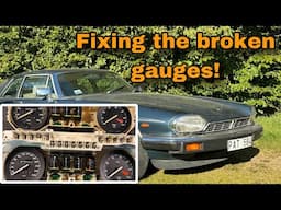 Broken gauges? Let's Fix Them on This Jaguar XJS V12!