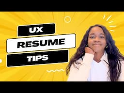 Top 4 Essential Tips for Crafting a Standout UX Designer Resume in 2024