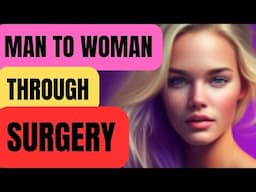 MAN to FEMALE through SURGERY  | CROSSDRESSING STORIES