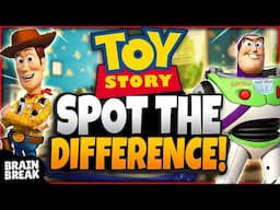 Toy Story Spot The Difference | Winter Brain Break | Freeze Dance | GoNoodle Games