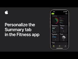 How to personalize the Summary tab in the Fitness app on iPhone and iPad | Apple Support