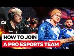 How to Join a Pro Gaming Team | Ft. Toronto Defiant's Coach KDG