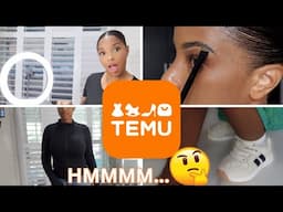 Will Temu do it?! MY FIRST TEMU REVIEW! | ROCHELLE VLOGS