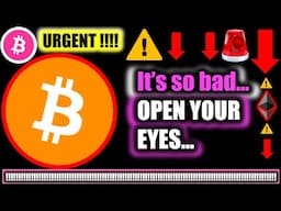 ⚠️*DUMP ALERT*⚠️ BITCOIN TO CRASH AGAIN !!!? ⚠️Crypto BTC Price Prediction Cryptocurrency News Today