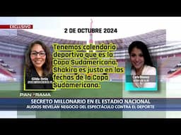 Secreto millonario en el Estadio Nacional: audios revelan negocio del espectáculo contra el deporte