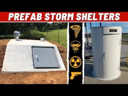 5 Prefab STORM SHELTERS to protect yourself and your family