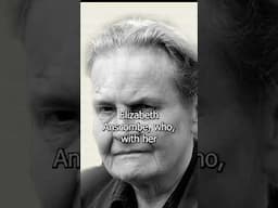 Wittgenstein and the "old man" Elizabeth Anscombe #philosophy #anecdote