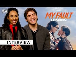 Enva Lewis & Kerim Hassan | My Fault: London Interview | Prime Video | Asha Banks Matthew Broome