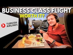 Turkish Airlines Business Class Honest Review 🇹🇷 $1200 For 2 Flights! (Boeing 787-9)