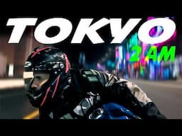 TOKYO NIGHT RIDE | Yamaha YZF-R1 vs Triumph Speed Triple | A 75km Cyberpunk Motorcycle Tour