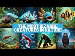 The Most Bizarre Creatures in Nature #BizarreCreatures #WeirdAnimals #NatureDocumentary