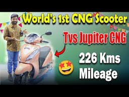 Was TVS In Hurry..? World's First CNG Scooter Reality | TVS Jupiter CNG | Electric Vehicles India