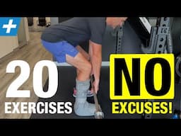 20 Strength Exercises When in a Walker Boot [NO EXCUSES]