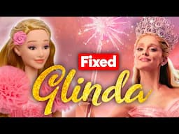 I FIXED NEW UGLY ARIANA GRANDE DOLL / GLINDA / WICKED 2024 / Doll Repaint by Poppen Atelier