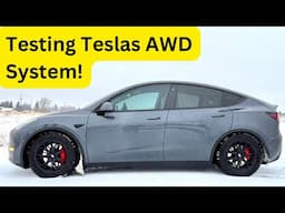 Tesla Model Y Driving Impressions in Snow/Ice