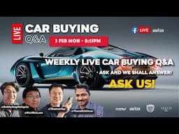 Weekly LIVE Car Buying Q&A | Evomalaysia.com (3/2/2025)