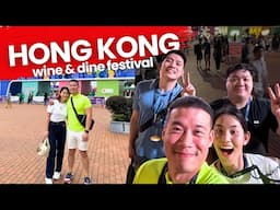 HK WINE AND DINE FESTIVAL 2024 I Did we get Drunk? + 818 Tequila Shots