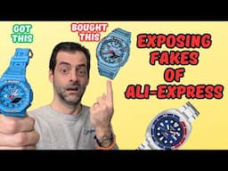 Fake Seiko and Casio Watches from Ali-Express - Beware!