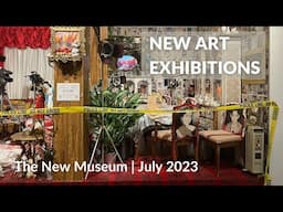 New Art Exhibitions at The New Museum | New York | July 2023