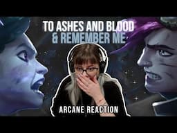 FØLIE REACTS to 'To Ashes and Blood' by Woodkid and 'Remember Me' by d4vd (from Arcane Season 2)