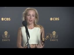 Emmys 2021: Gillian Anderson (The Crown) -- Full Backstage Interview