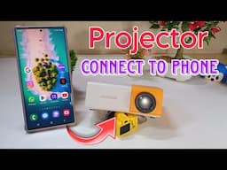 Projector Connect To Phone | How To Connect Projector With Phone | Phone Ko Projector Connect Kare