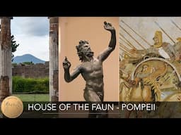 House of the Faun | Pompeii, Italy | Alexander Mosaic | 4K