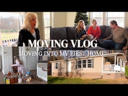 FINALLY MOVING INTO MY FIRST HOME! | moving vlog!