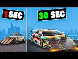 Every 30 seconds my Ramp Car gets faster in GTA 5