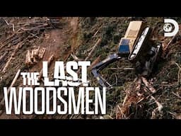 Risky Rescue of a Million Dollar Hoe Chucker | The Last Woodsmen | Discovery