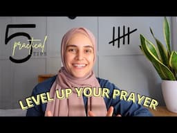 How To Get CONSISTENT with Prayer | 5 Tips