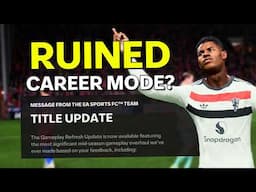 Did the New Gameplay Update Ruin Career Mode?