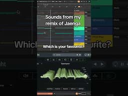 Sounds from my remix of Jaenga #sounddesign #dubstep #ableton