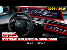 Nouveau SYSTEME MULTIMEDIA Nouvelle PEUGEOT 3008  et 5008 EN DETAIL - Toutes les fonctions !