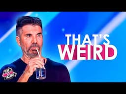 WEIRDEST 🤨 Moments on Got Talent!