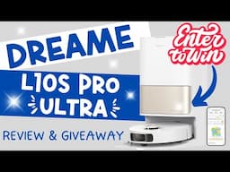 Is this the BEST Robot Vacuum?!! 🥳 I'm giving one away! Dreame L10S Pro Ultra Review & GIVEAWAY!