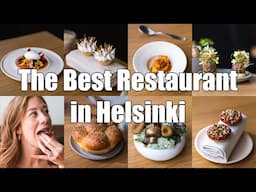 The Best Restaurant in Helsinki 🇫🇮 One-Michelin-Starred Grön ⭐️