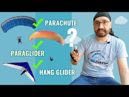 Paragliding, Parachute and Hang Gliding in India