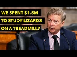 Rand Paul CHEWS OUT the Senate for Wasteful Spending on Ridiculous Studies