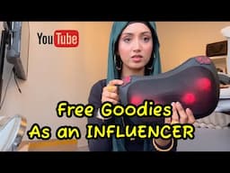 FREE GOODIES as an INFLUENCER #dailyvlogs