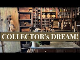 Antique Collectors Delight Home Tour