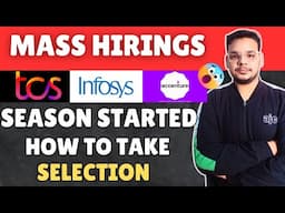 Mass Hirings Soon | TCS NQT , Accenture Update | OFF Campus Hirings | Prepare for Placements