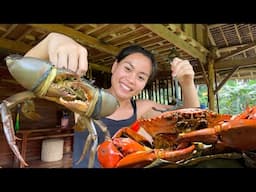 Cooking my favorite Nilubihang Alimango | Tagalog Speaking Challenge | This dish is very native!