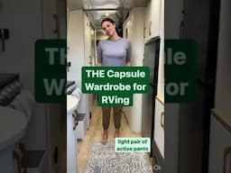 Capsule Wardrobe RVing