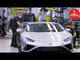 This is where New Lamborghinis Are Born. How Lamborghini Are Made? Inside Car Factory Processing 🚗🚘