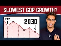 Analysing India's SLOW GDP (& its impact) | Akshat Shrivastava