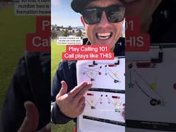 Flag Football & Football 101 | Basic Play Calling Tips to Win More Games #flagfootball #shorts