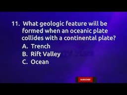 QUESTIONS ON PLATE BOUNDARIES WITH ANSWERS