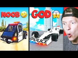 Upgrading NOOB Police Cars to GOD Police Cars in GTA 5!! (WOW)