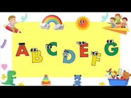 ABC Song | Simple A to Z Alphabet Song for Kids, Sing & Learn the ABCs, Alphabet Fun Song,